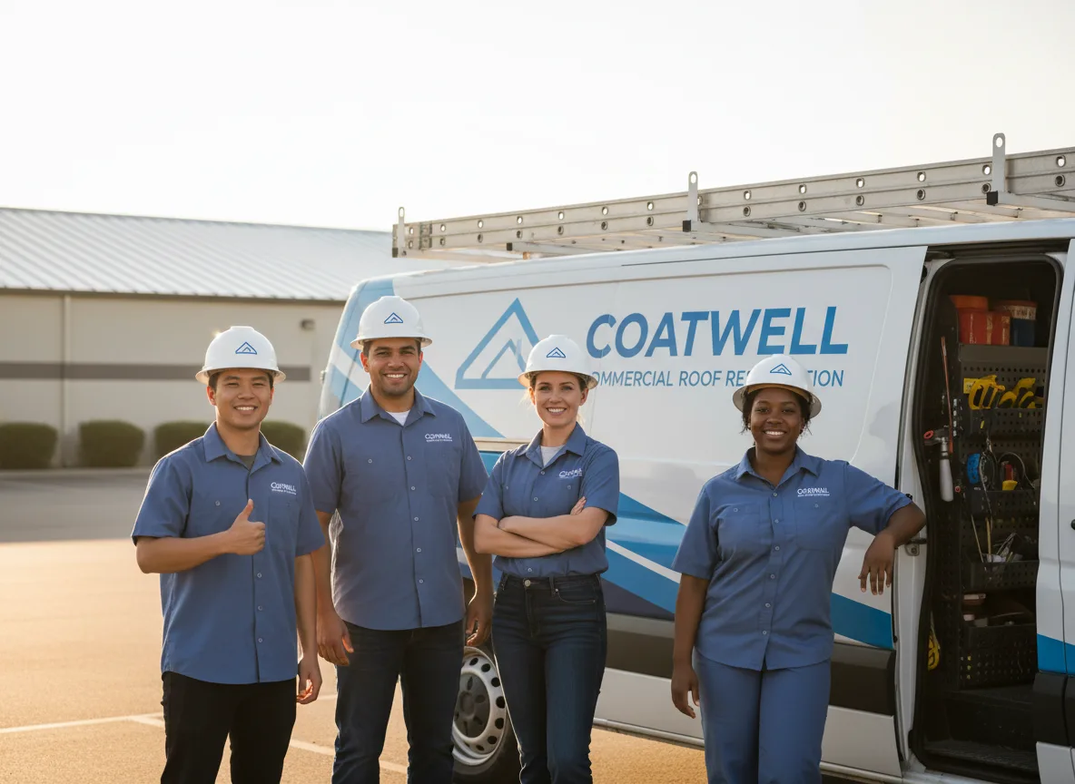 Commercial roof coating company in Hansen, ID